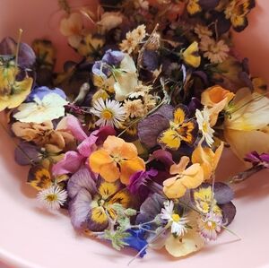 Colorful REAL Dried Flower DECORATIVE Mix